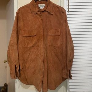 Vintage Erez Levy Suede Leather Jacket